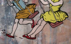 Db93 Embroidery Children On Swings From Blog