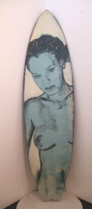 Dbr30 Surfboard Blue Nude Back