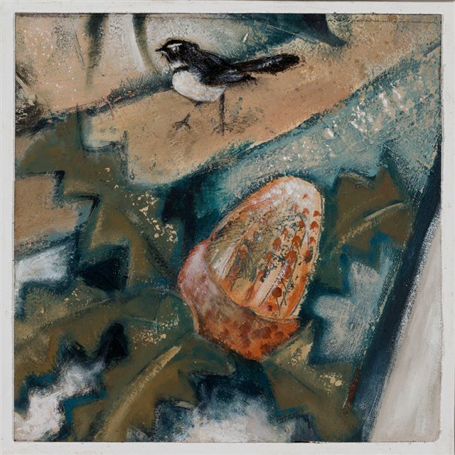 Helen Forbes Willie Wagtail 30x30cm 450