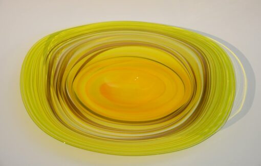 Eileen Gordon Centrifugal Platter Yellow Top