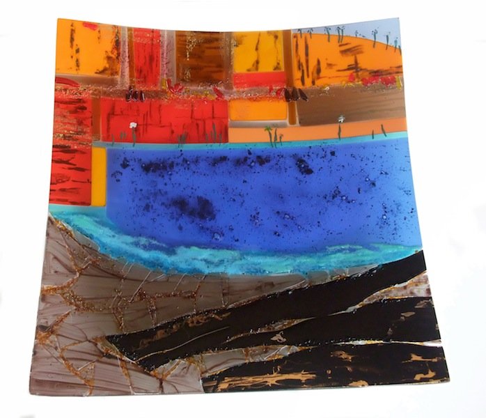 Above And Below A 39 Cms X 39 Cms
