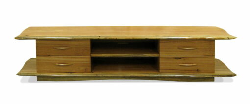 Bfg Audio Visual Unit 4 Drawer Front Marri Timber