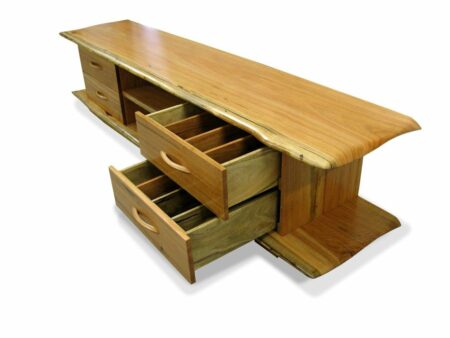 Bfg Audio Visual Unit 4 Drawers Open Marri Timber