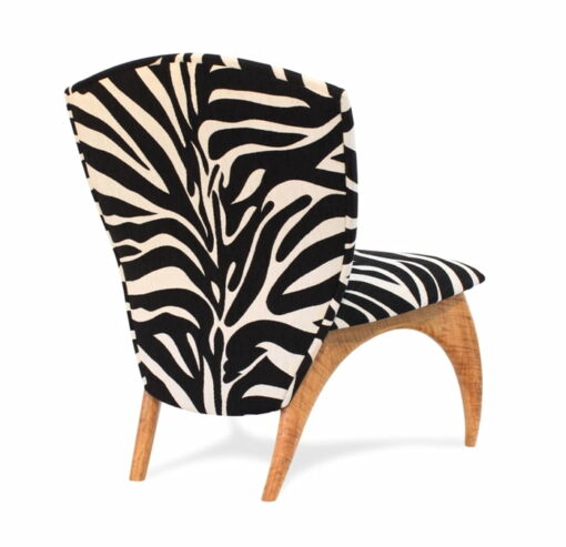 Chair Cray Zebra Side