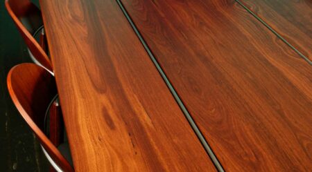 Dry Reef Jarrah Dining Table Detail