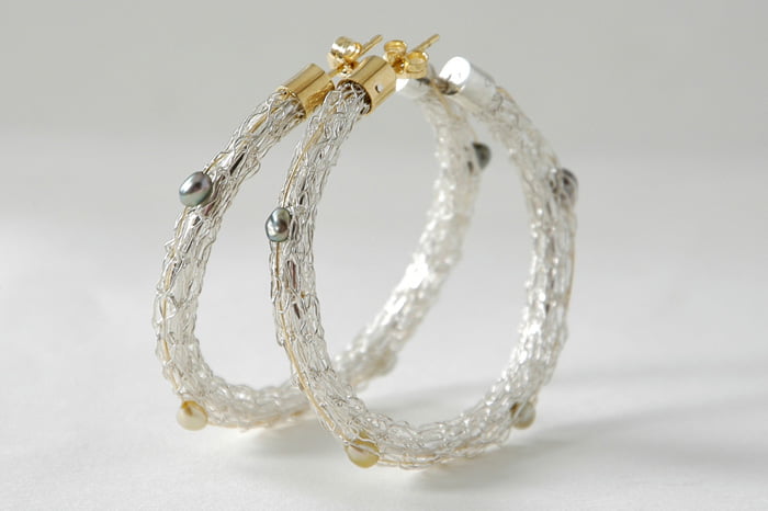Gemma Baker Neptune Hoop Ea
