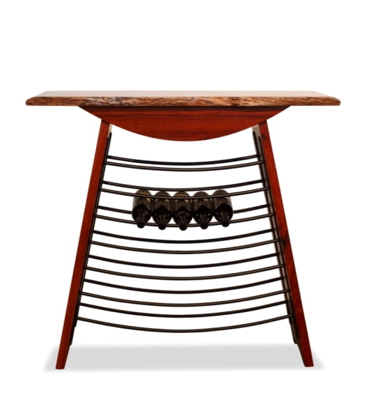 Jazz Wine Rack Jarrah Nat Edge Cropped Jazz Wine Rack Jarrah Nat Edge Cropped
