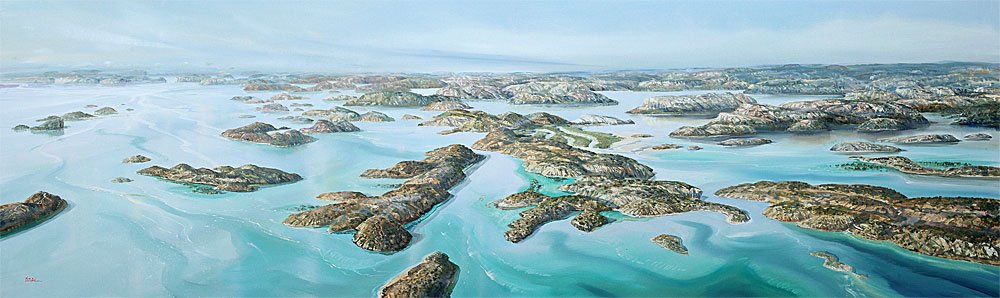 Larry Mitchell Buccaneer Archipeligo 305x90cm