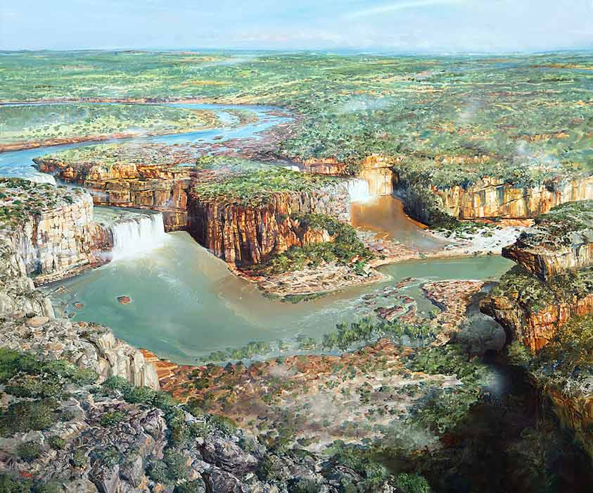 Larry Mitchell The Kimberley 183x153cm