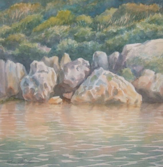Owen Thompson Reflected Rocks