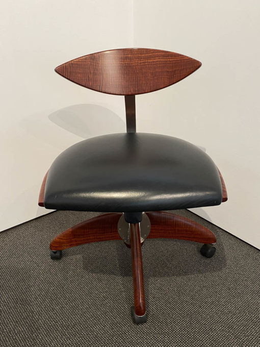 Spock Designer Timber Office Chair - Image 6