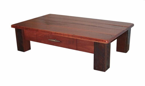 Table Coffee Homesteader One Drawer Jarrah