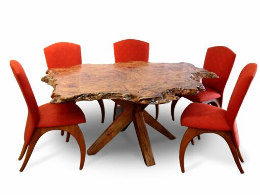Table Dining Isle With Crab Dining Chairs E1424160900819