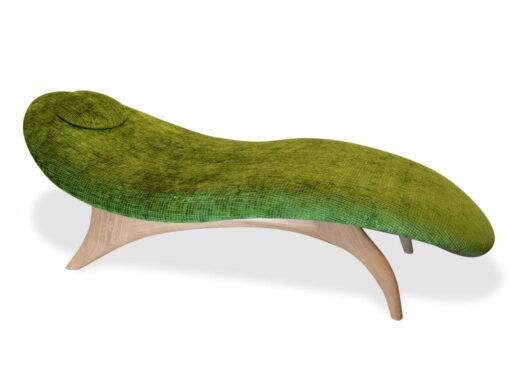 Jahroc Furniture Mangrove Chaise With Castellani Forest Fabric 2