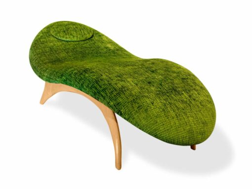 Jahroc Furniture Mangrove Chaise With Castellani Forest Fabric 4