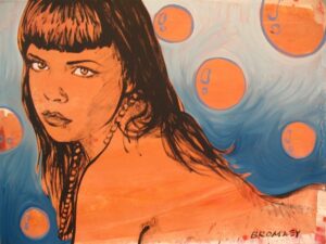 Db121 Orange Bubbles 120x90cm From Blog