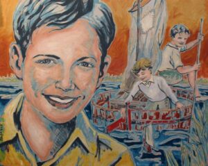 Db126 Sailing Boys 150x120cm From Blog