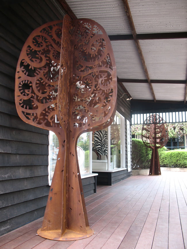 Janine Daddo Trees On Verandah Margaret River Australia Art Gallery