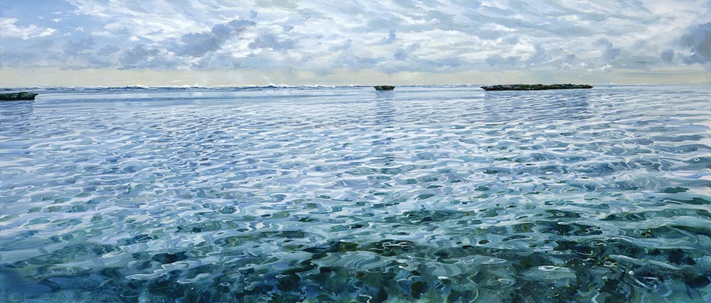 Larry Mitchell Evening On The Reef 2 1m X 1 2m