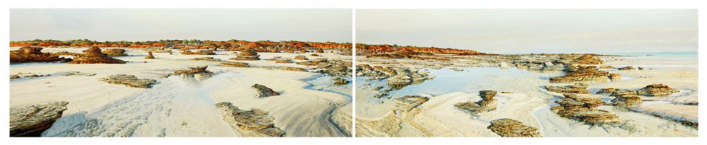 Larry Mitchell Kimberley Coast 2 X Panels 245cmx92cm