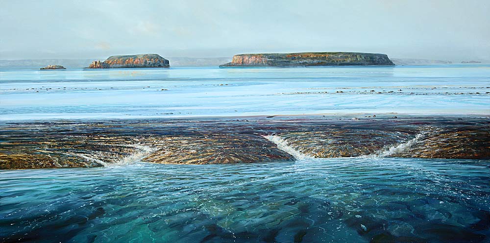 Larry Mitchell Montgomery Reef 240x120cm