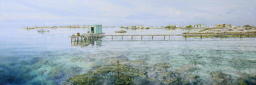 Larry Mitchell Southern Group Abrolhos Islands 270x90cm