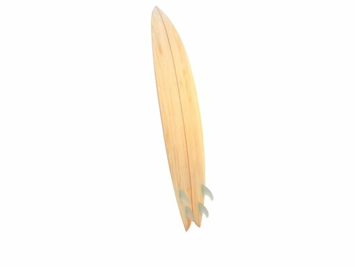 72 Fish Hybrid Wooden Surfboard Back