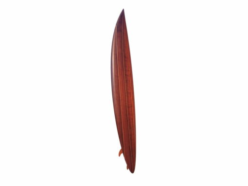 9 Solid Jarrah Gun Surfboard Front