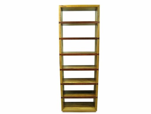 Bookcase Winerack Marri Timber Front