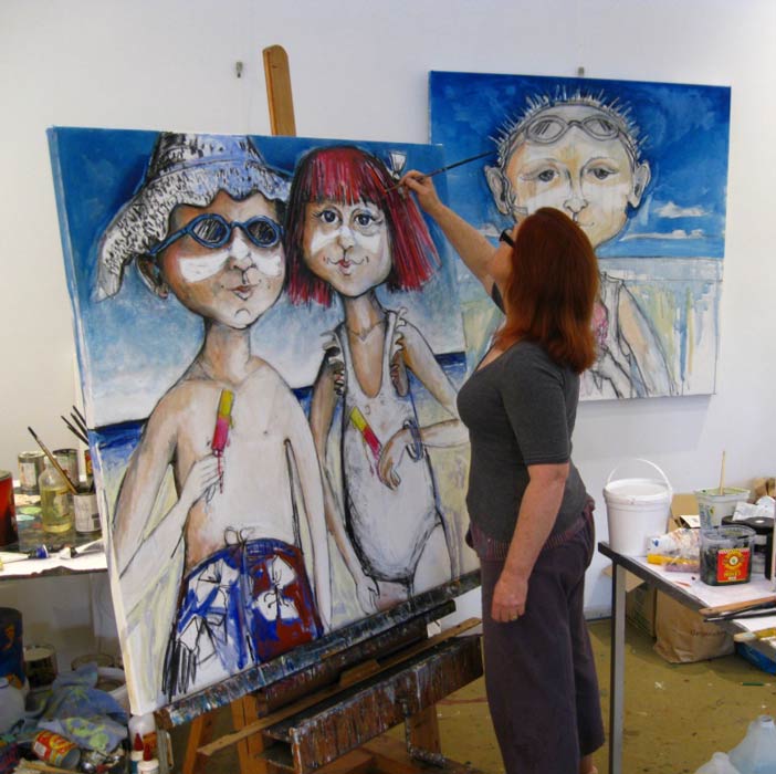 Christine Hingston In Studio 2012