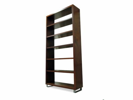 Dry Reef Jarrah Contemporary Bookcase Side