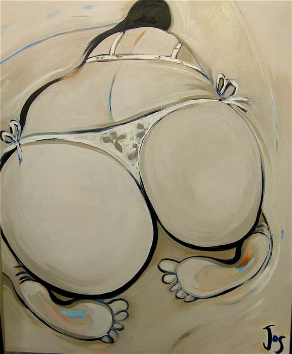 Jos Myers Derriere 91x112cm