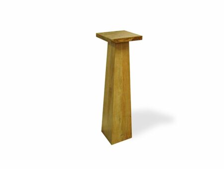 Pyramid Marri Timber Plinth