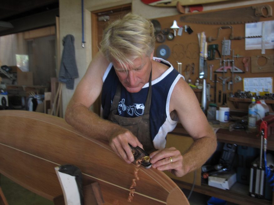 Surfboard 7 6 Gary Shaping Rail At Nose