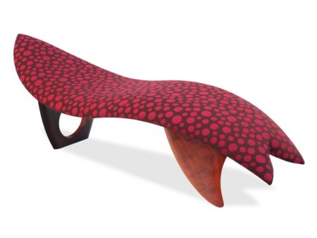 611 Super Fish Chaise Lounge Jarrah Timber