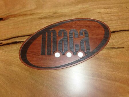 Boardroom Table Maca Detail Of Logo