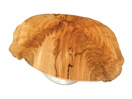 Island Burl Dining Table Marri Burl Top Detail