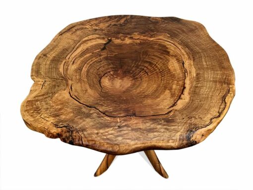 Marri Burl Kitchen Table To View