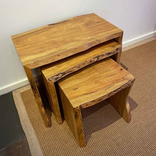 Marri Slab Coffee Table Nest - Image 3
