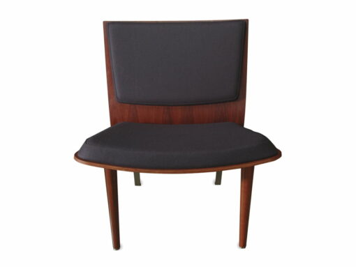 Silhouette Lounge Chair Jarrah Timber