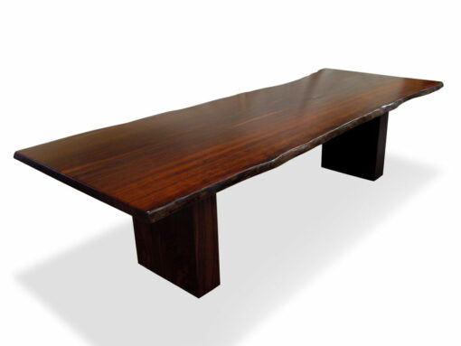 Slab Jarrah Timber Dining Table 3Ml X 1100W Single Slab