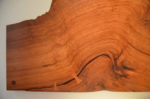 Karri Burl Wall Hanger Bed Head Detail