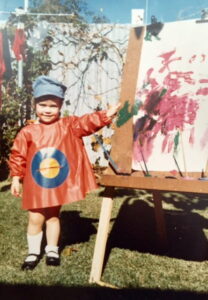 Young Shannon Hamilton won Artist of the Month