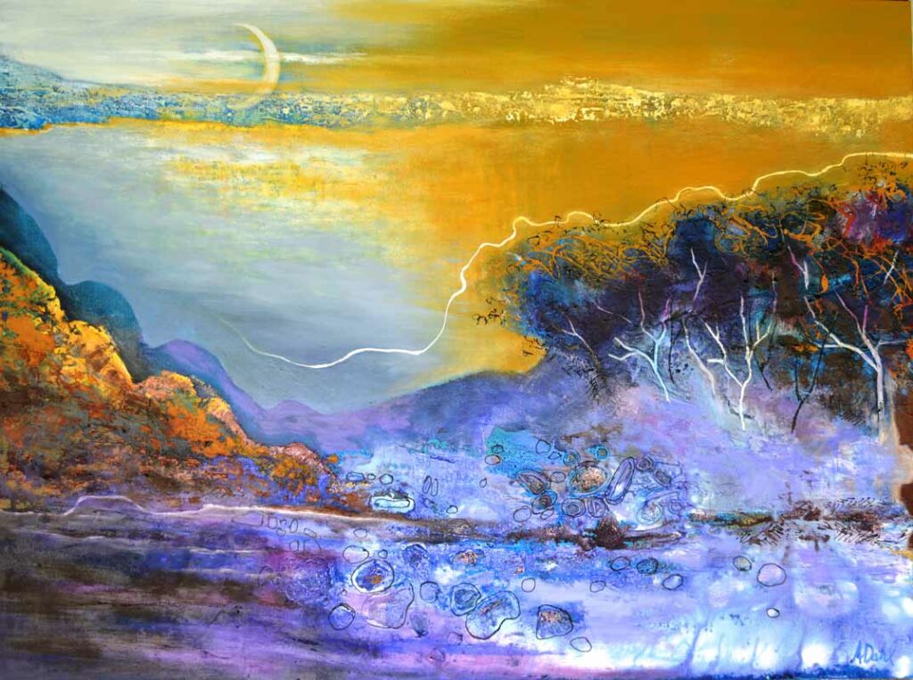 Astrid Dahl The Moon Exposes All 120x90 Astrid Dahl The Moon Exposes All 120x90