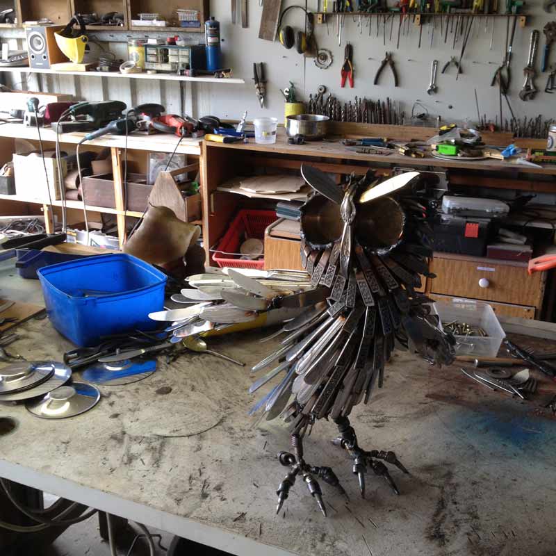 Daniel Fisher Sculpture Studio Work In Progress 2 Daniel Fisher Sculpture Studio Work In Progress 2