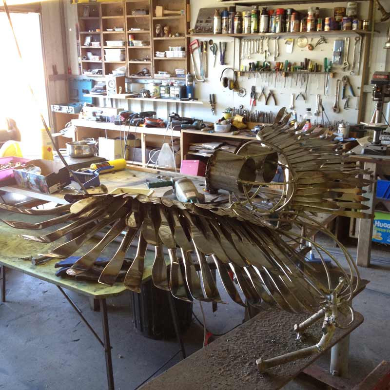 Daniel Fisher Sculpture Studio Work In Progress 5 Daniel Fisher Sculpture Studio Work In Progress 5