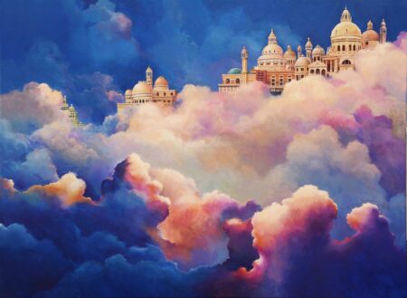 John Mcintosh Its Clouds Illusions Acrylic 122x92cm