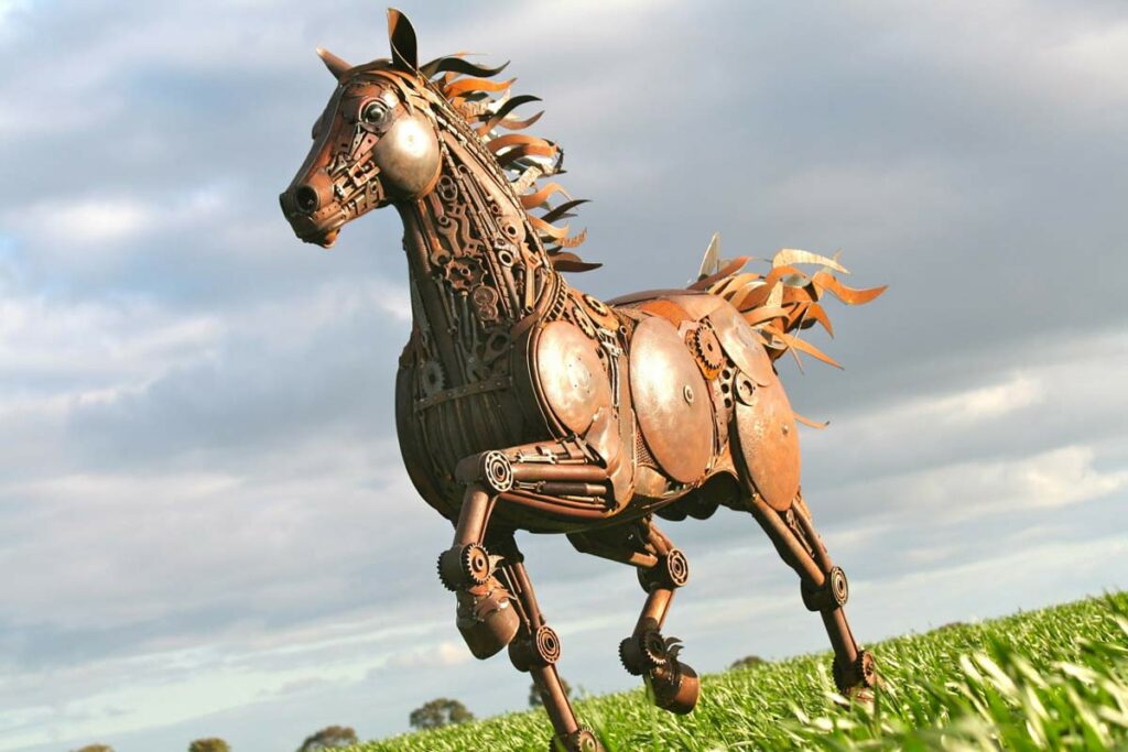Jordan Sprigg Red Thunder Horse Sculpture 2