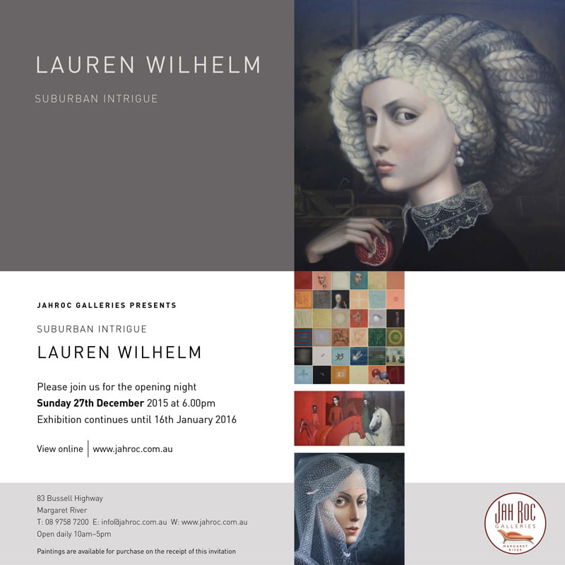 Lauren Wilhelm Suburban Intrigue Einvite