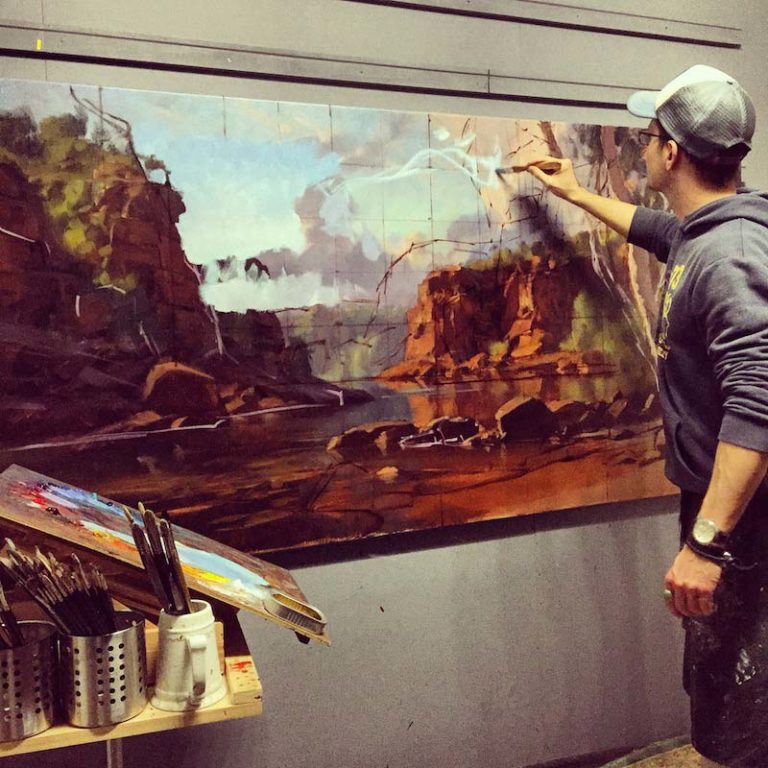 Andrew Tischler Artist Up Close And Personal JahRoc Galleries